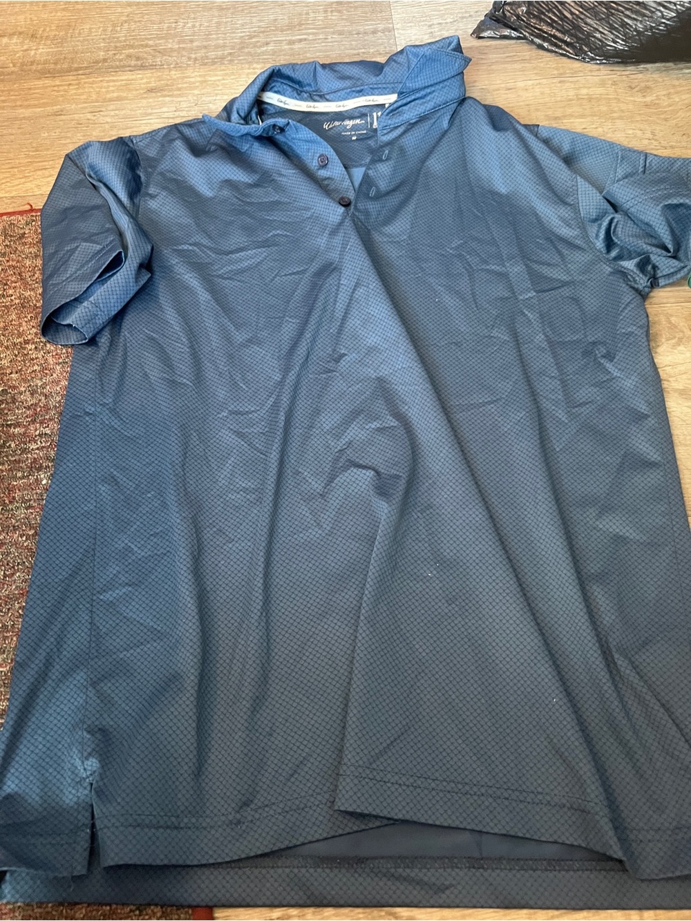 Walter Hagen Classic Navy Short-Sleeve Polo Shirt